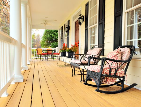Front Porch Renovation in Douglasville