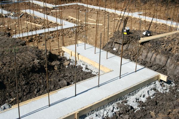 Cost of Footing Construction in Douglasville